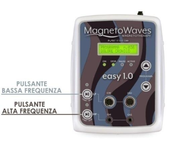 Mesis Magnetoterapia MagnetoWaves EASY 1.0 SPORT - 168 Programmi - 8 canali - cod.MW1.0-SPORT terapia estetica - sport