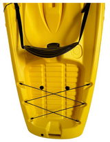 GIL 2.0 BIG MAMA KAYAK - kayak monoposto da 254 cm + seggiolino + pagaia + gilet salvagente