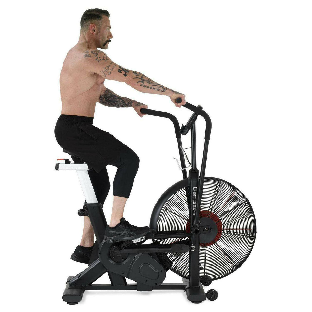 Diamond Air Bike a doppia trasmissione + ricevitore cardio Polar cod.C-AIR