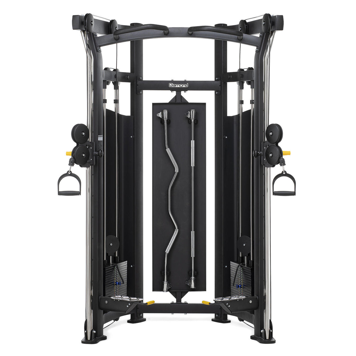 Dual Pulley Cable Cross Rack Master - Diamond - Stazione Professionale Fitness - pacco pesi 90 kg x 2 - COD.CCR-M