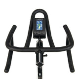 Gym Bike Elettromagnetica SRX-3500 HRC Volano Posteriore - Scatto Libero - Ricevitore Wireless e Fascia Cardio Inclusa -APP Ready- Linea Toorx Chrono PRO Line