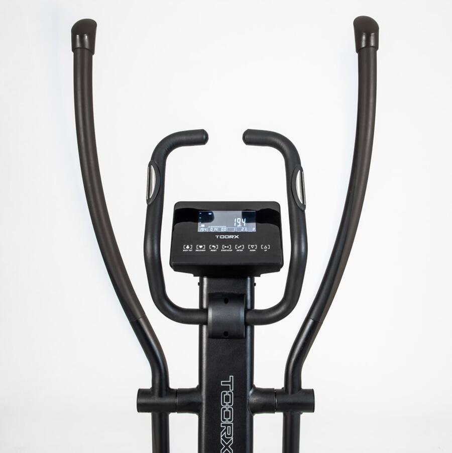 Erx-3000 Hrc Ellittica Linea Chrono Professionale Toorx Volano Posteriore Ergometro Con Ricevitore Wireless + App Ready Volano 18 Kg - Peso Max Utente 160 Kg - Normativa En20957 S