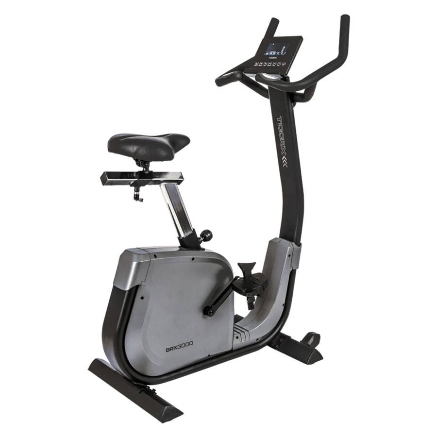 Bici da Camera Brx-3000 Hrc Cyclette Linea Chrono Professionale Accesso Facilitato Ergometro Con Ricevitore Wireless Toorx + App Ready - Volano 16 Kg - Peso Max Utente 160 Kg Normativa En20957 S Gym Bike