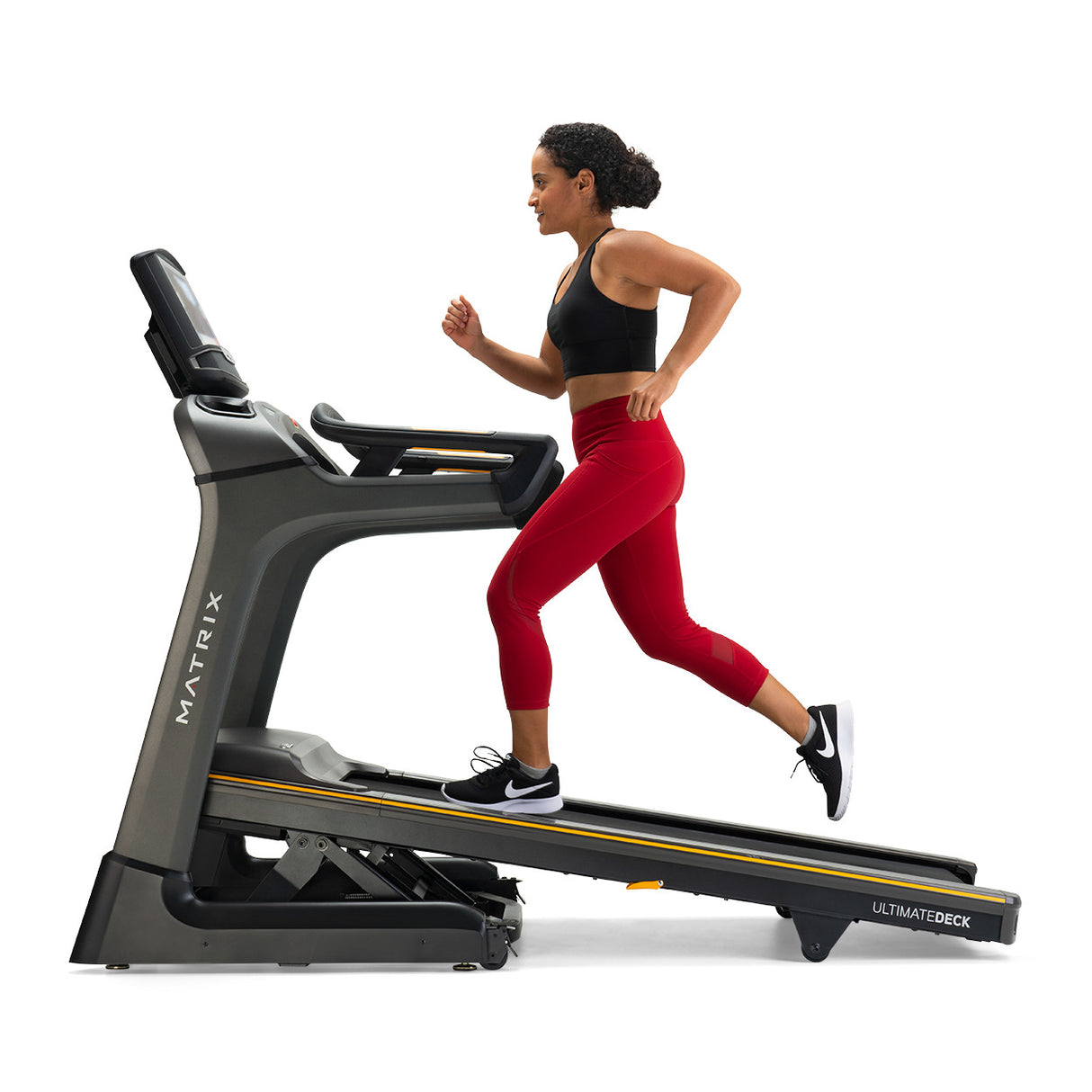 TF30 CON CONSOLE XIR FOLDING TREADMILL - TAPIS ROULANT LINEA MATRIX- SALVASPAZIO - PIEGHEVOLE