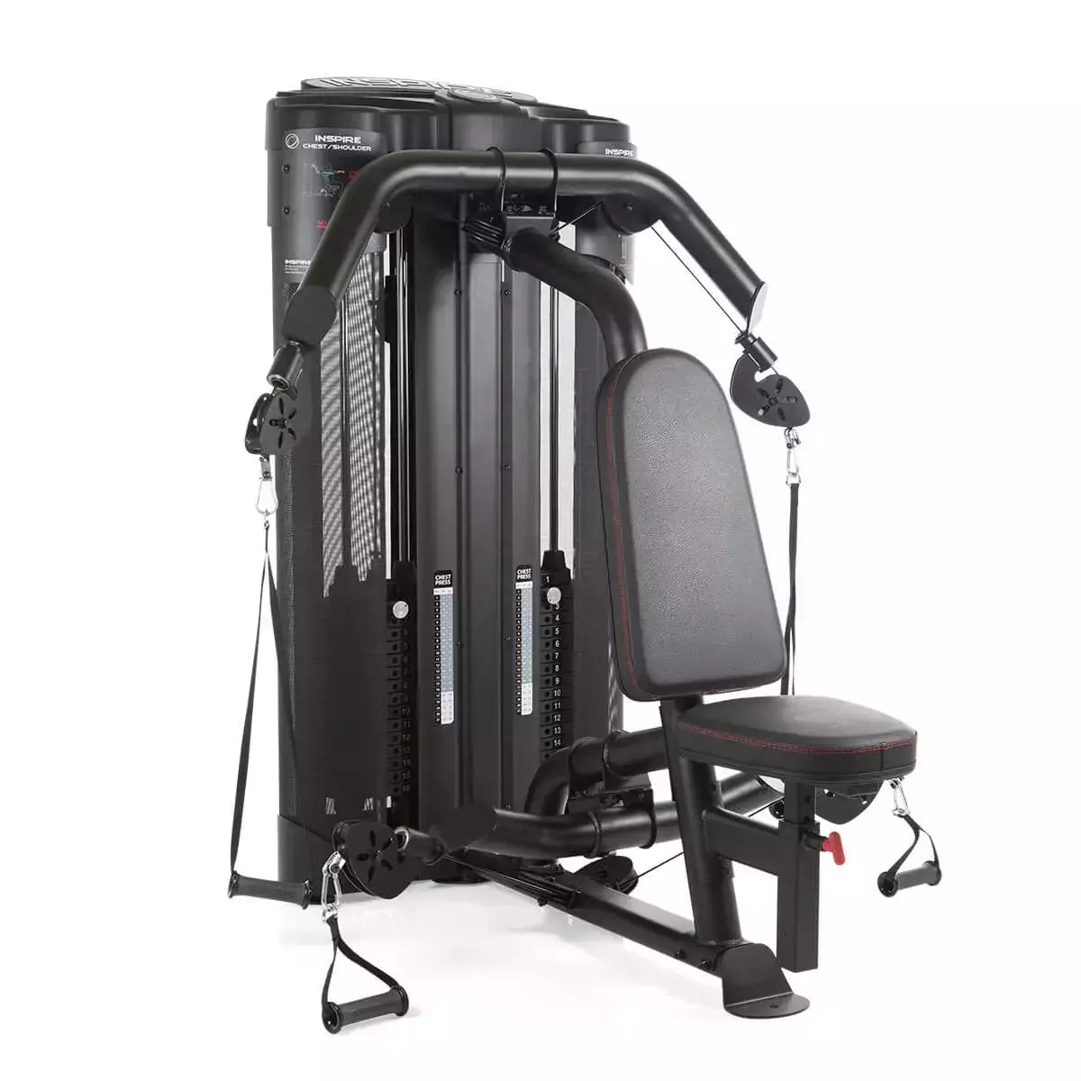 Stazione Multifunzione Doppio Allenamento Dual Station Chest/Shoulder Full Body cod. 3580 dim. 150 x 137 x 157 cm Pacco Pesi 2 x 72 kg Linea FINNLO Maximum Inspire - TIMESPORT24