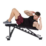 Panca Inclinata Incline Bench Palestra Peso Max Utente 250 Kg. FINNLO by Hammer Inclinazione Regolabile con Ruote Trasportabile cod. 3869 - TIMESPORT24