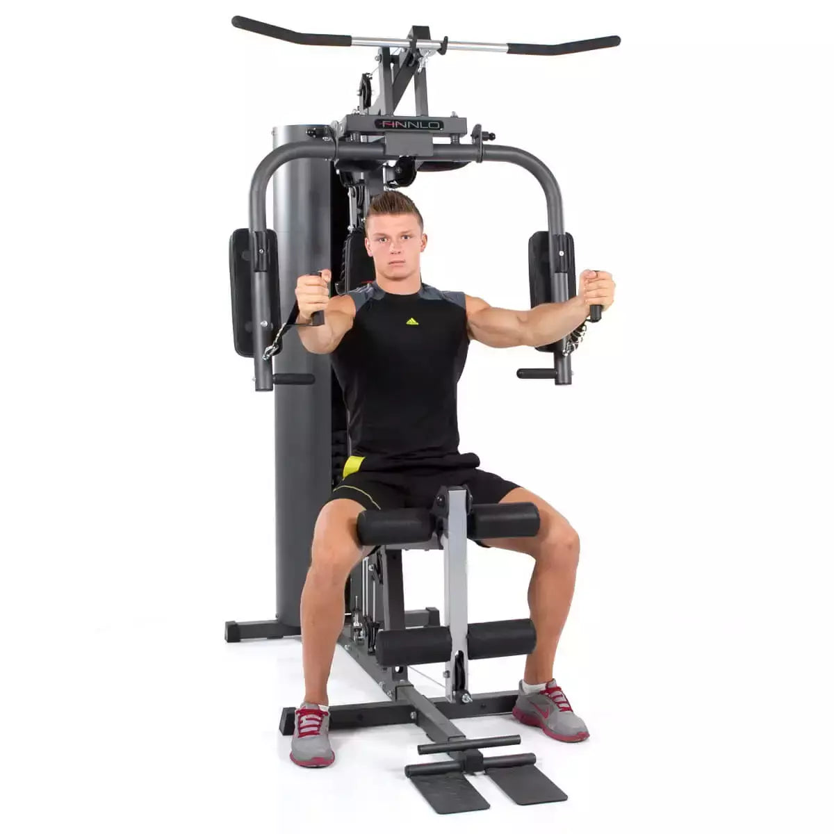 Stazione Multifunzione Autark 600 Palestra Multi-gym Pacco Pesi 80 kg Linea FINNLO by Hammer Multi Palestra cod. 3929 - TIMESPORT24