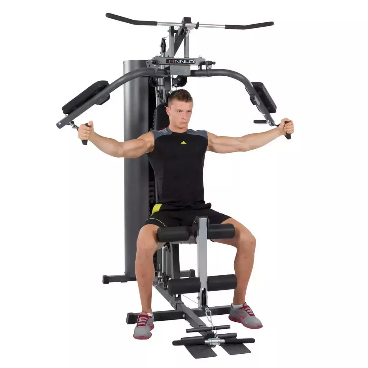 Stazione Multifunzione Autark 600 Palestra Multi-gym Pacco Pesi 80 kg Linea FINNLO by Hammer Multi Palestra cod. 3929 - TIMESPORT24