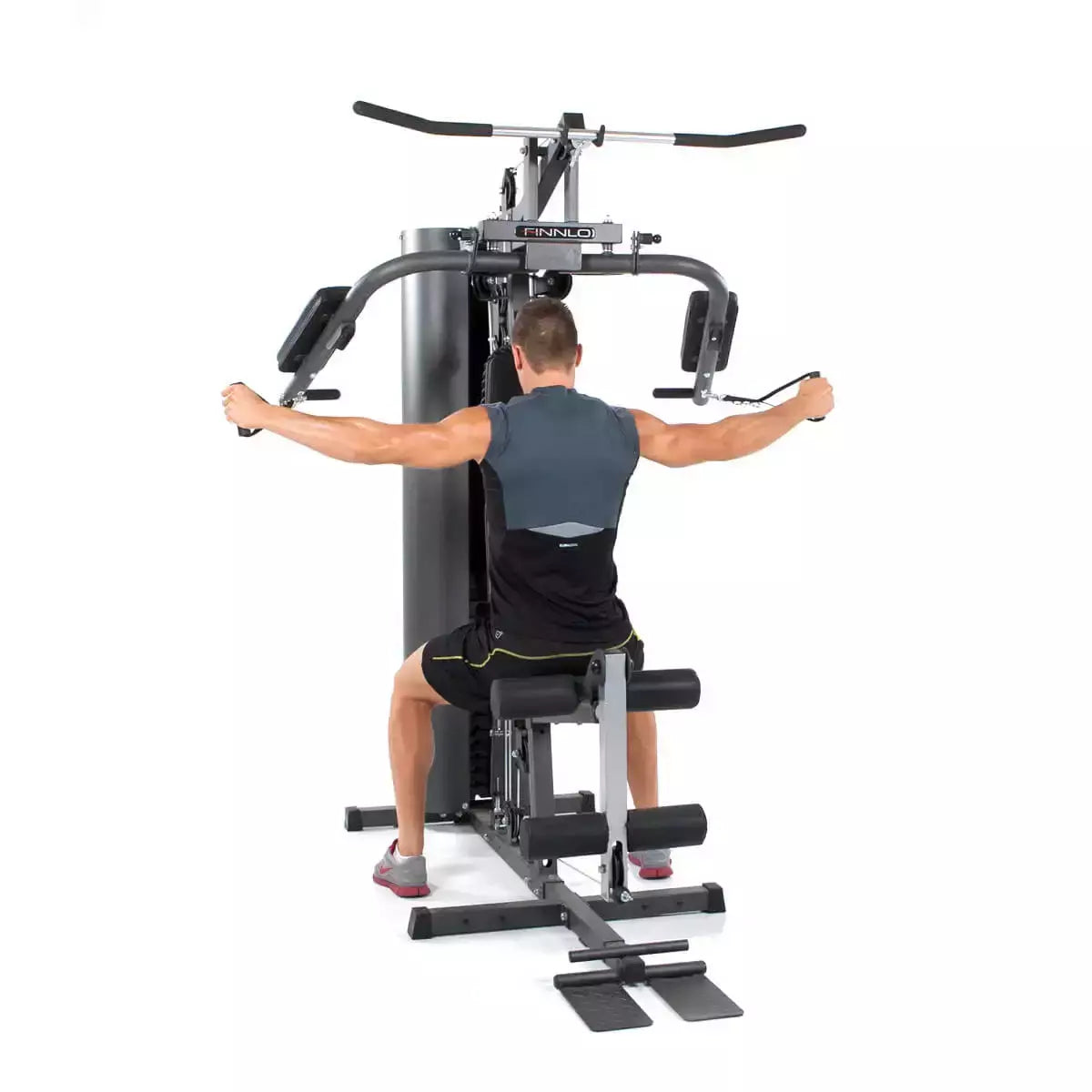 Stazione Multifunzione Autark 600 Palestra Multi-gym Pacco Pesi 80 kg Linea FINNLO by Hammer Multi Palestra cod. 3929 - TIMESPORT24