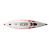 V-shape Mono Kayak - JBAY.ZONE Lunghezza 385cm + Seduta Semi-Rigida + Pagaia in Alluminio + Zaino Trasporto + Pompa + Kit Riparazioni + Valvola Scarico Rapido Linea Jbay.zone - TIMESPORT24