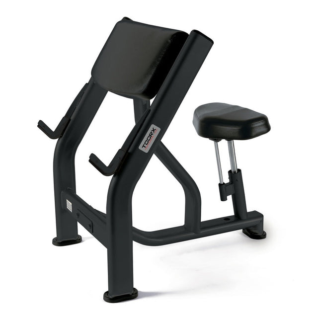 Panca Scott Regolabile WBX b2400 LINEA TOORX STRENGTH PROFESSIONALE Colore Nero - TIMESPORT24