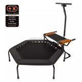 Trampolino Fitness con Pedana/Step Flessibile JumpStep Professional dim. 139 x 133 x 139 cm Richiudibile Salvaspazio Linea Hammer cod. 66429