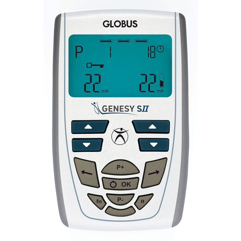 Genesy S II 60 Programmi - 2 Canali Indipendenti - Elettrostimolatore Globus cod.g3725 - TIMESPORT24