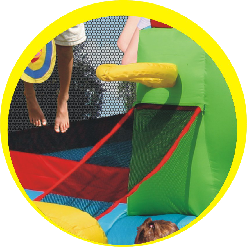 Gioco Gonfiabile Parco Avventura Art.9160n - Mis.400 X 295 Cm Motore Incluso Offerta Giochi Gonfiabili In Vendita Su Timesport24 - TIMESPORT24