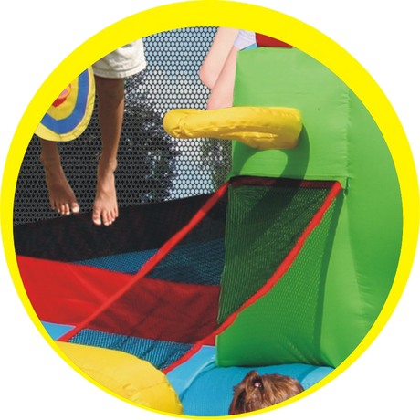 Gioco Gonfiabile Parco Avventura Art.9160n - Mis.400 X 295 Cm Motore Incluso Offerta Giochi Gonfiabili In Vendita Su Timesport24 - TIMESPORT24