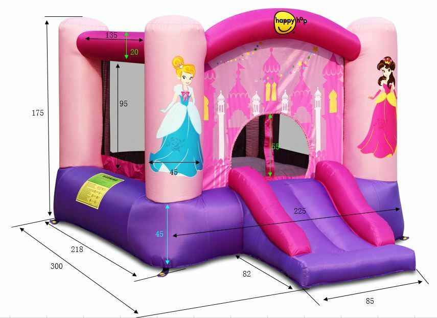 Gioco Gonfiabile Principessa Art.9201p - Mis. 300 X 225 Cm Motore Incluso Offerta Giochi Gonfiabili In Vendita Su Timesport24 - TIMESPORT24