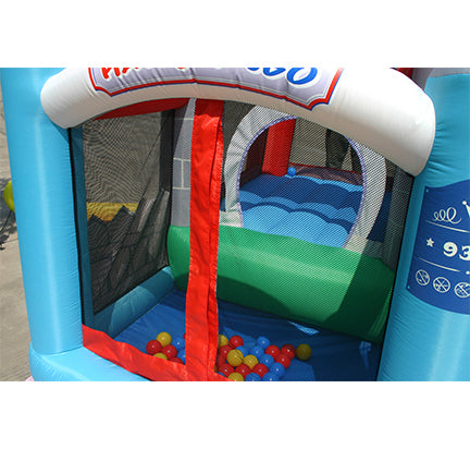 Gioco Gonfiabile Happy Casa Art.9315 - Mis 270 X 250 Cm Motore Incluso Offerta Giochi Gonfiabili In Vendita Su Timesport24 - TIMESPORT24