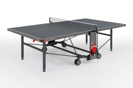 Tavolo Ping Pong Premium Outdoor Grigio cod.C-570E Garlando con 4 Racchette e 18 Palline In Omaggio - TIMESPORT24