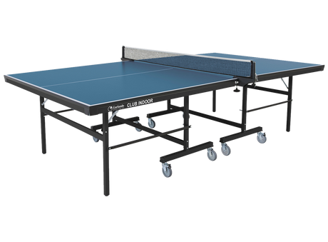 Tavolo Ping Pong Club Indoor Blu COD.C-613I Garlando con 4 Racchette e 18 Palline In Omaggio COD.C-613I - TIMESPORT24