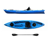 KAYAK MONOPOSTO ACQUAPRIMA BIG MAMA KAYAK 310 CM + 2 GAVONE + 1 PAGAIA in omaggio (PACK 1) - AZZURRO