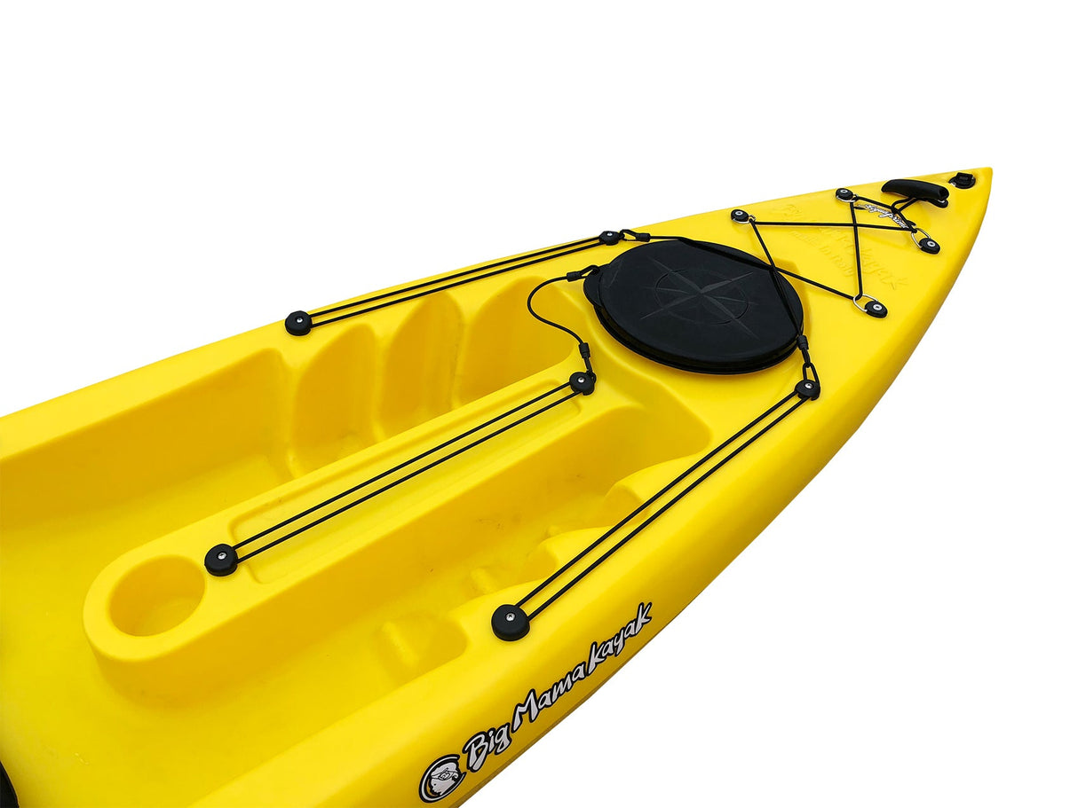 CANOA 1 POSTO ACQUAPRIMA BIG MAMA KAYAK - KAYAK DA 310 CM + 2 GAVONE + 1 SEGGIOLINO (PACK 2) - AZZURRO