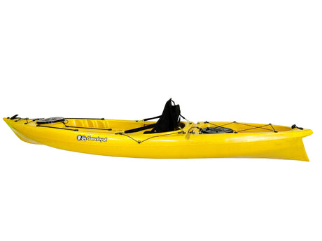 SINGLE SEAT KAYAK ACQUAPRIMA BIG MAMA KAYAK - 310 CM CANOE + 2 LOCKER + 1 PADDLE + 1 SEAT (FULL PACK) - GREEN 