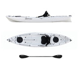 SINGLE-SEAT KAYAK ACQUAPRIMA BIG MAMA KAYAK 310 CM + 2 LOCKER + 1 FREE PADDLE (PACK 1) - GRANIT 