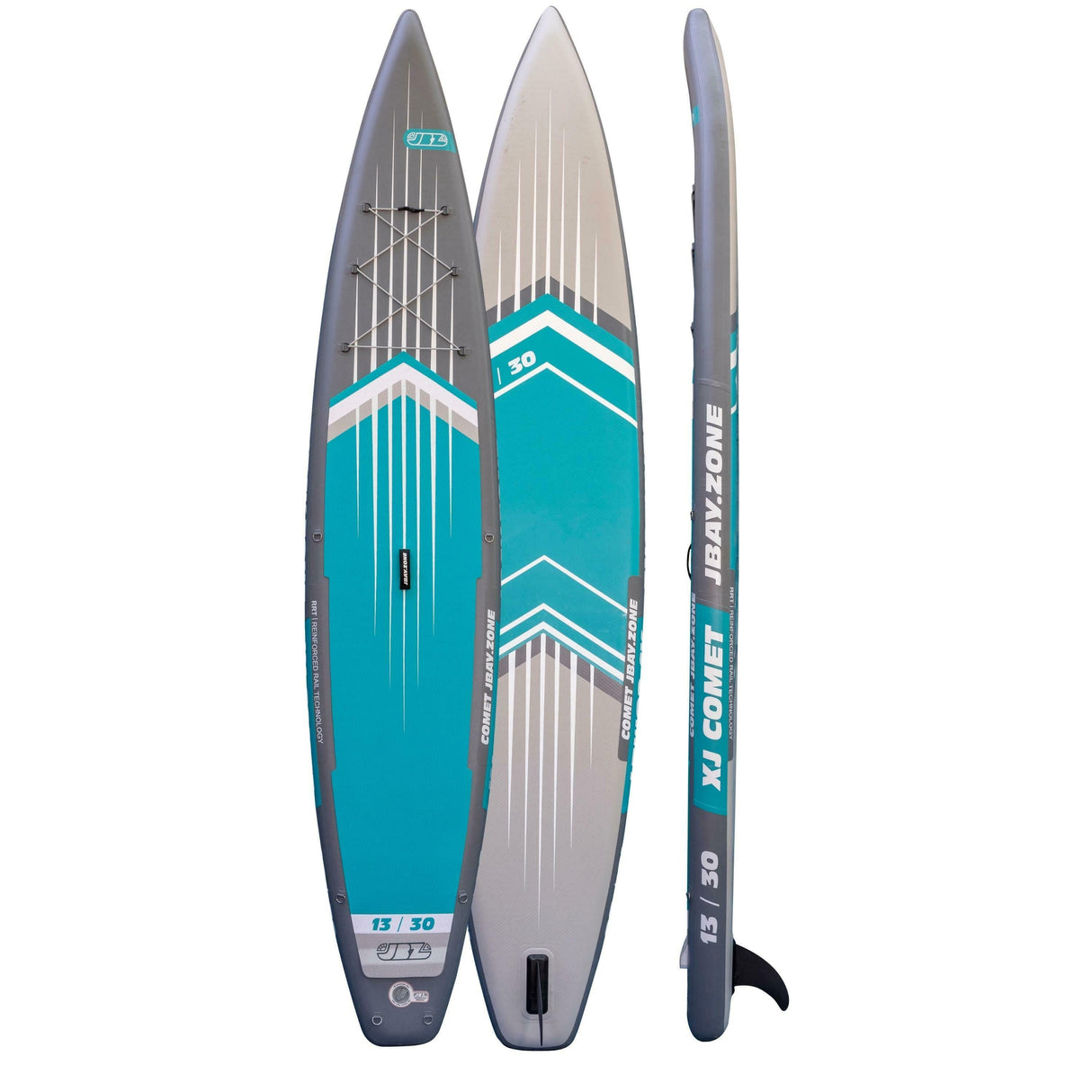 XJ Comet - JBAY.ZONE Lunghezza 396cm+ Pagaia Alluminio + Zaino Trasporto + Pompa + Cavigliera Linea Jbay.zone - TIMESPORT24