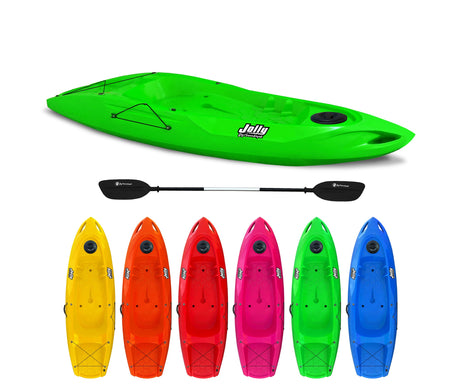 KAYAK MONOPOSTO JOLLY 2.0 BIG MAMA KAYAK - CANOA DA 260 CM + 1 GAVONE + 1 PAGAIA in omaggio ( PACK 1)( MADE IN ITALY) - TIMESPORT24