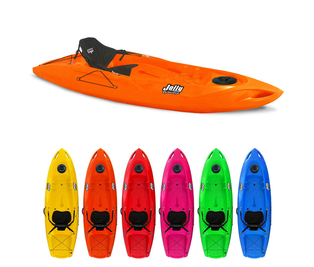 KAYAK MONOPOSTO JOLLY BIG MAMA KAYAK - CANOA DA 260 CM + 1 GAVONE + 1 SEGGIOLINO ( PACK 2)( MADE IN ITALY) - TIMESPORT24