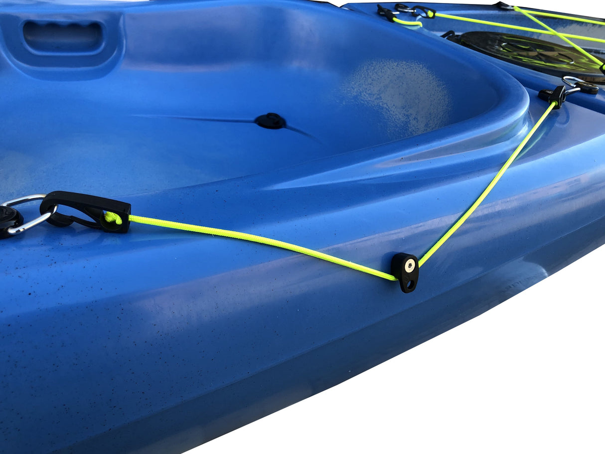 CANOA 1 POSTO SINGOLO ACQUAPRIMA LIMITED EDITION BIG MAMA KAYAK, MONOPOSTO 310 CM + 2 GAVONE + 1 SEGGIOLINO (PACK 2) - SNAKE BLU