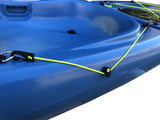 1 SINGLE PLACE CANOE ACQUAPRIMA LIMITED EDITION BIG MAMA KAYAK, SINGLE SEAT 310 CM + 2 LOCKER + 1 SEAT (PACK 2) - BLUE SNAKE 