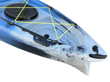 CANOA 1 POSTO SINGOLO ACQUAPRIMA LIMITED EDITION BIG MAMA KAYAK, MONOPOSTO 310 CM + 2 GAVONE + 1 SEGGIOLINO (PACK 2) - SNAKE BLU