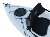 Kayak posto singolo Privat 2.0 Big Mama Kayak canoa monoposto 295 cm + 2 gavoni + 1 pagaia+ 1 seggiolino (FULL PACK) - GIALLO