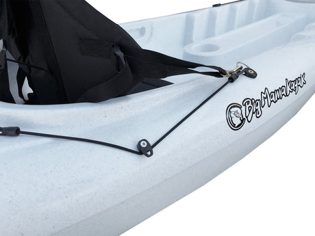 Kayak monoposto Privat 2.0 Big Mama Kayak canoa da 295 cm + 2 gavoni + 1 seggiolino (PACK 2) - GIALLO - TIMESPORT24