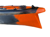 SINGLE-SEAT CANOE ACQUAPRIMA LIMITED EDITION BIG MAMA KAYAK 310 CM + 2 LOCKER + 1 FREE PADDLE (PACK 1) - ORANGE SNAKE 