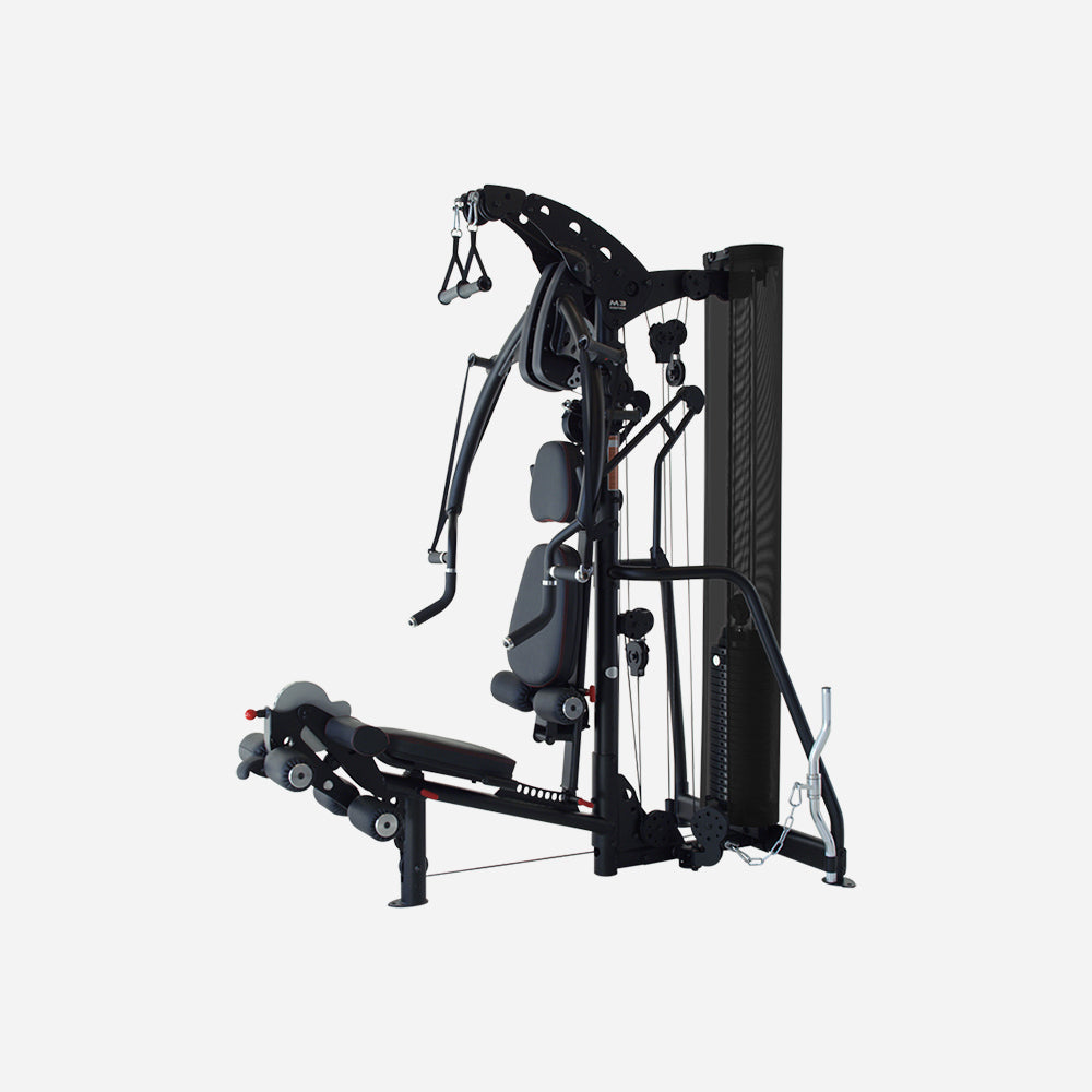 Stazione Multifunzione Multi Gym M3 Full Body cod. M3 Pacco pesi 96 Kg Dimensioni 102 x 186 x 206/214 cm Linea Inspire - TIMESPORT24