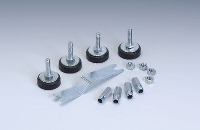 SERIES OF 4 ADJUSTABLE FEET FOR WOODEN LEGS FOR FOOTBALL TABLE WITH COIN MECHANISM, G 5000 AND FAMILY cod. 2A38-200 