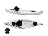 Privat 2.0 Big Mama single-seater kayak 295 cm canoe kayak + 2 lockers + 1 seat (PACK 2) - GRANIT 