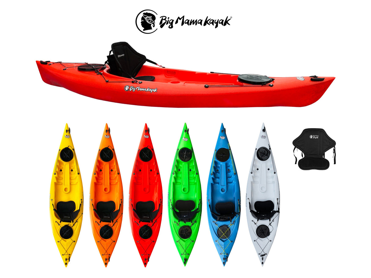 KAYAK MONOPOSTO PRIVAT 2.0 BIG MAMA KAYAK - CANOA DA 295 CM + 2 GAVONI + 1 SEGGIOLINO (PACK 2) - TIMESPORT24