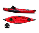 Kayak posto singolo Privat 2.0 Limited edition Big Mama Kayak canoa 295 cm + 2 gavoni + 1 seggiolino (PACK 2) - ROSSO