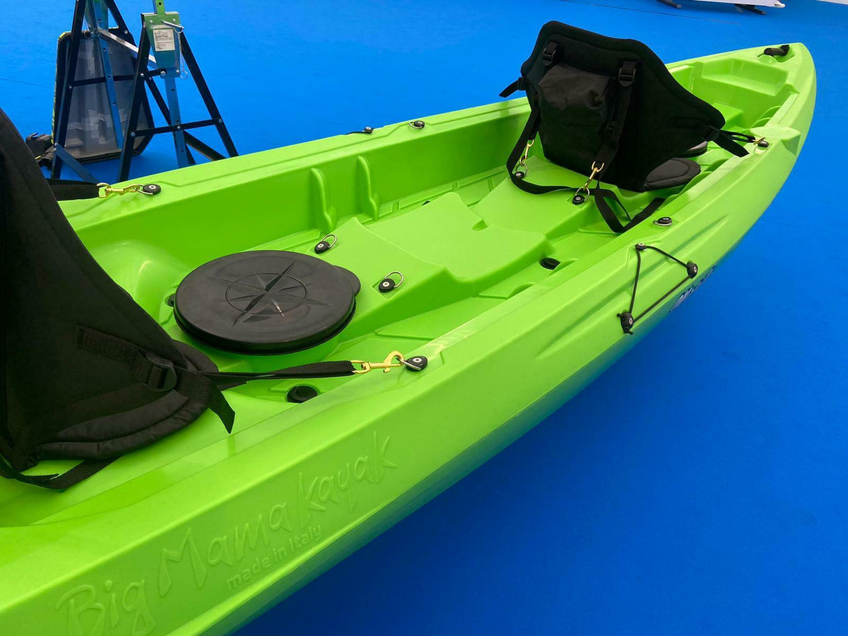 MOJITO BIG MAMA KAYAK canoa con 2 +1 posti, 380 Cm DA NOLEGGIO (NO GAVONI, NO RUOTE, NO PAGAIE) - TIMESPORT24