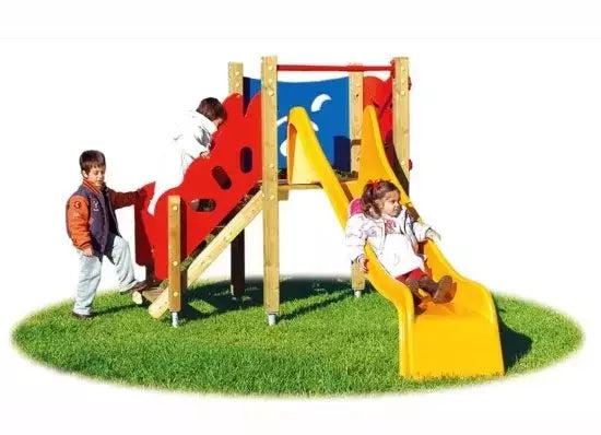 Torretta Martina Con Scivolo In Vetroresina Cod.770a Da Interrare Open D Giochi - En 1176 Certificati Tuv - TIMESPORT24