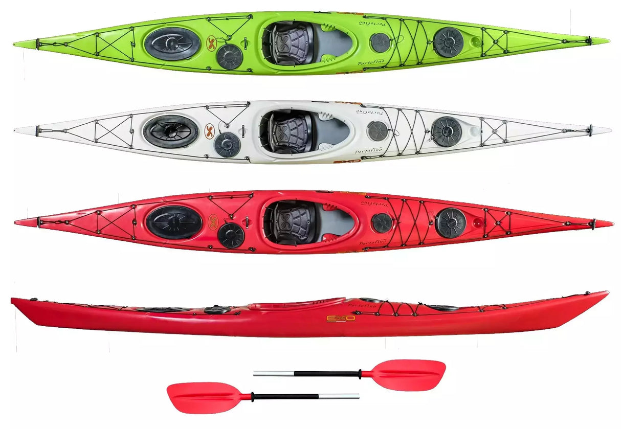 Exo Portofino Kayak 1 Seater 515 Cm + Paddle 