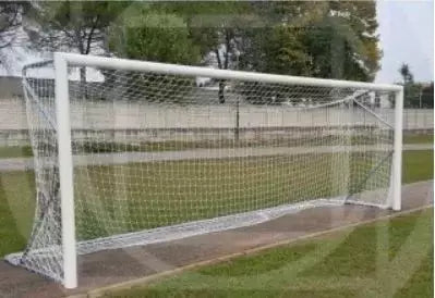 Af1462/2 Pair of Transportable Aluminum Football Goals Size. 6x2 m. 