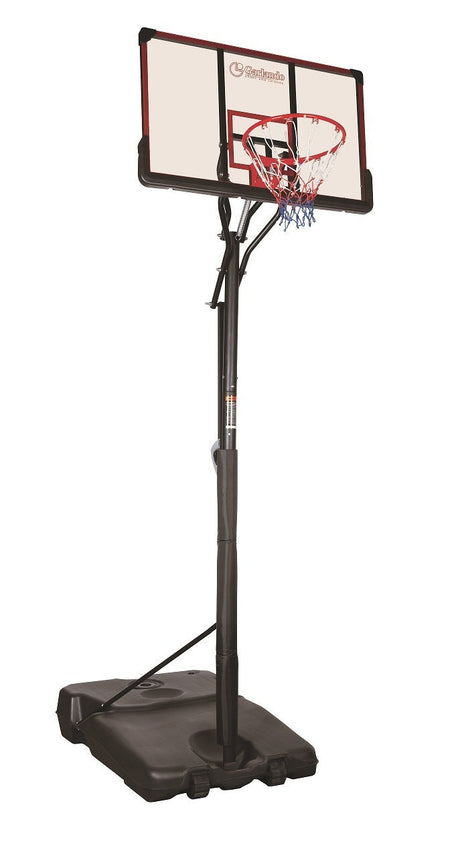 Orlando Impianto Basket con colonna e base zavorrabile altezza 225-305 cm Garlando cod.BA-18 - TIMESPORT24