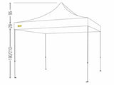 BERTONI PRO 3X3 AUTOMATIC FOLDING GAZEBO 