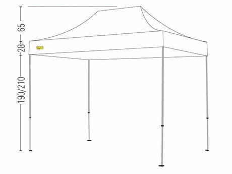 BERTONI VELOX 2X3 GAZEBO PIEGHEVOLE AUTOMATICO - TIMESPORT24