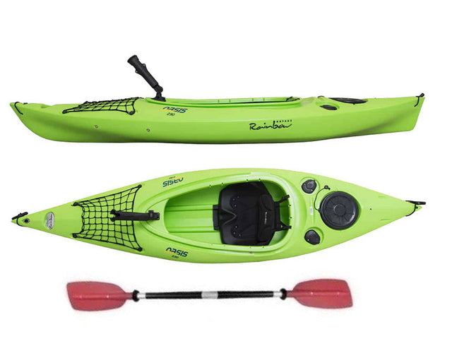 Rainbow Oasis 2.90 Expedition - Kayak 1 Posto 290 Cm + Gavone + Sedile + Pagaia - TIMESPORT24