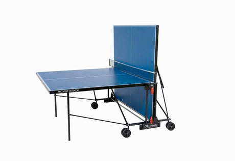 Tavolo Ping Pong Progress Outdoor Blu cod.C-163E Garlando con 4 Racchette +18 Palline - TIMESPORT24